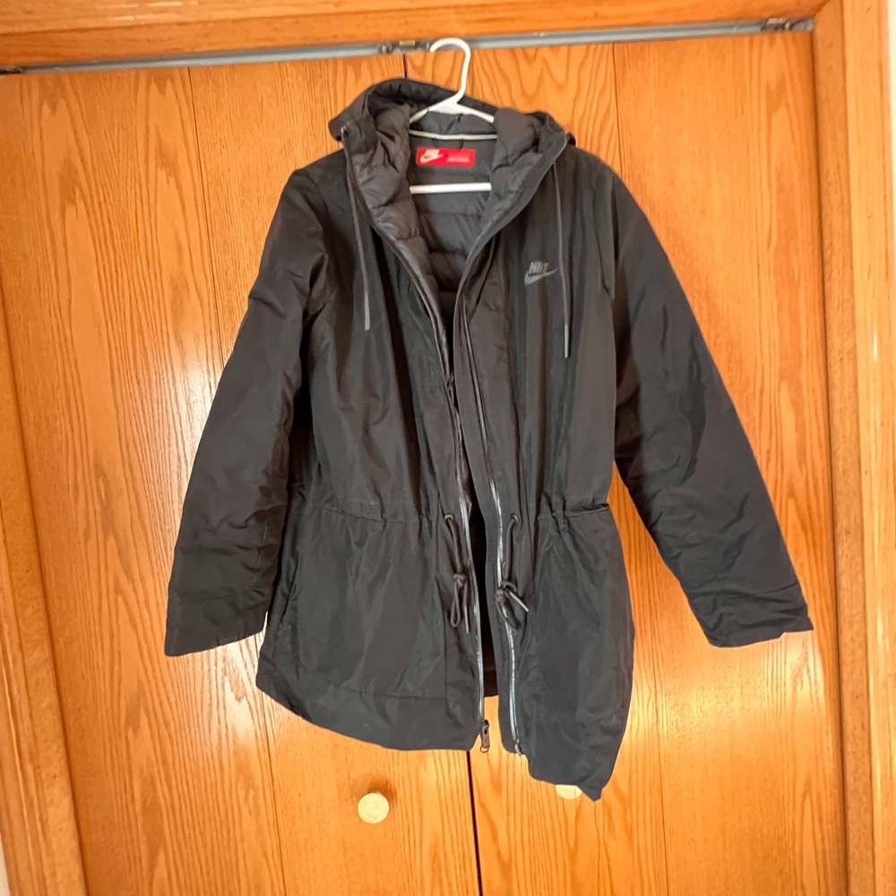 Nike Sportswear Women's Down Fill Hooded Jacket Black